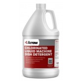 Arrow 112 Chlorinated Liquid Machine Dish Detergent - Gallon